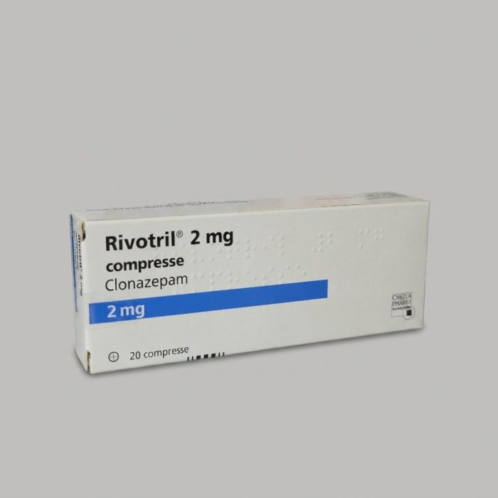 Cheplapharm Rivotril 2mg (Clonazepam) | Clinical Anxiety & Seizure Relief Buy Clonazepam 2mg Online - Secure Telehealth Prescription Processing for Maximum Strength Klonopin
