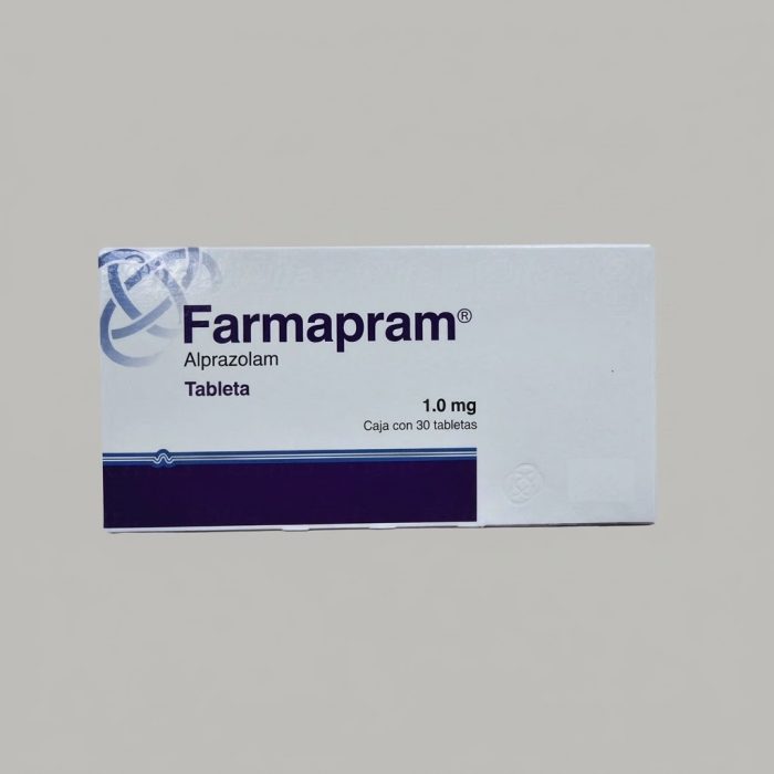 Farmapram 1.0mg (Alprazolam) | Fast-Acting Clinical Anxiety Relief Buy Farmapram 1mg Online | Fast Telehealth USA Delivery