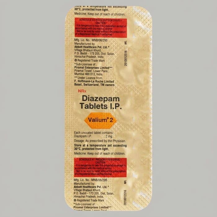 Valium 2mg (Diazepam) | Clinical Anxiety and Muscle Spasm Management Buy Diazepam 2mg Online - Secure Telehealth Prescription Processing for Anti-Anxiety Medication